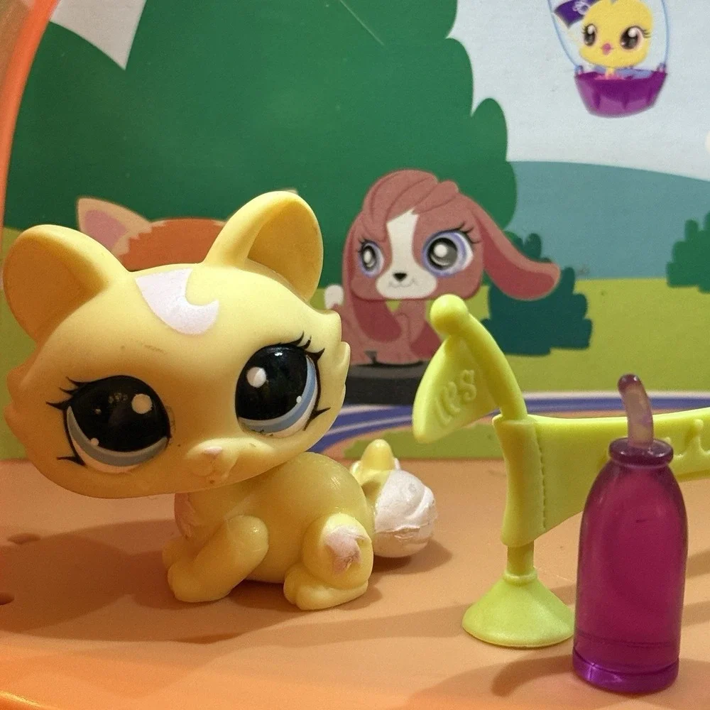 Littlest Pet Shop LPS Light Up Dome Sportiest Athletic Field #1040 #1041 Works